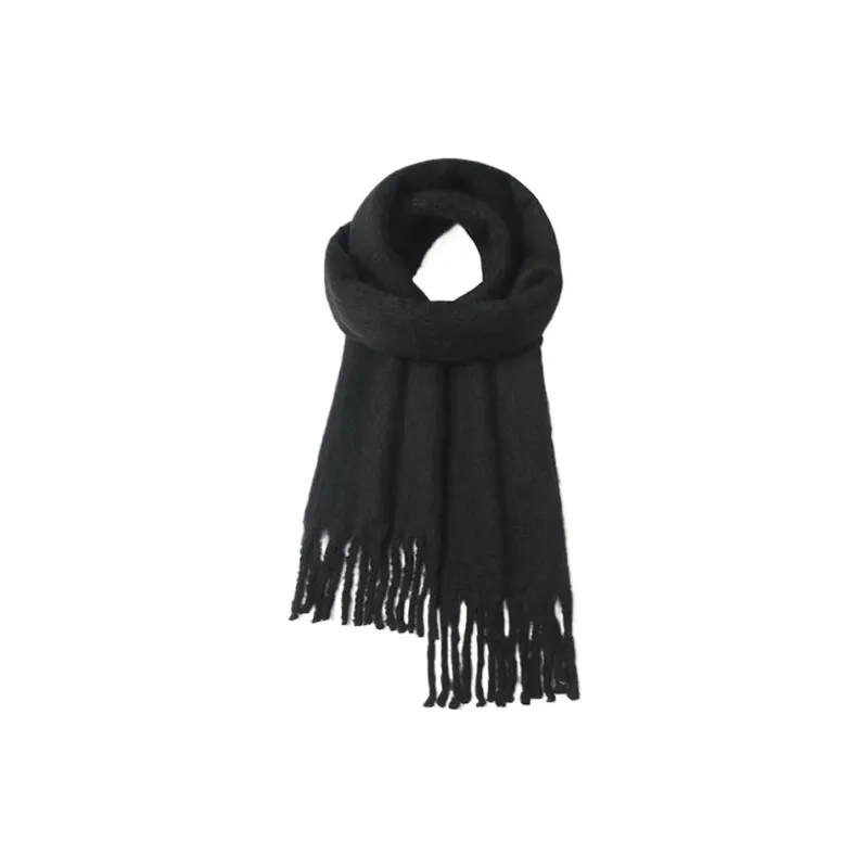 Yalu Polyester Knit Scarves Unisex Gift Box Set-0