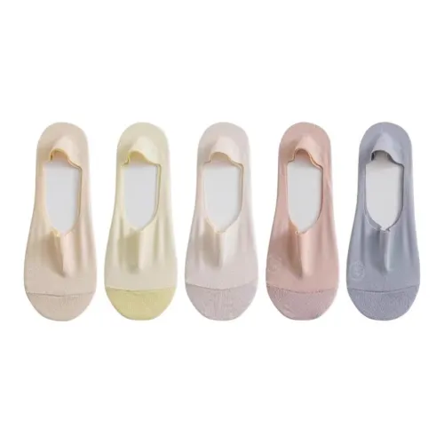 Thirteen day Season No Show Socks Women's 5 Pack
