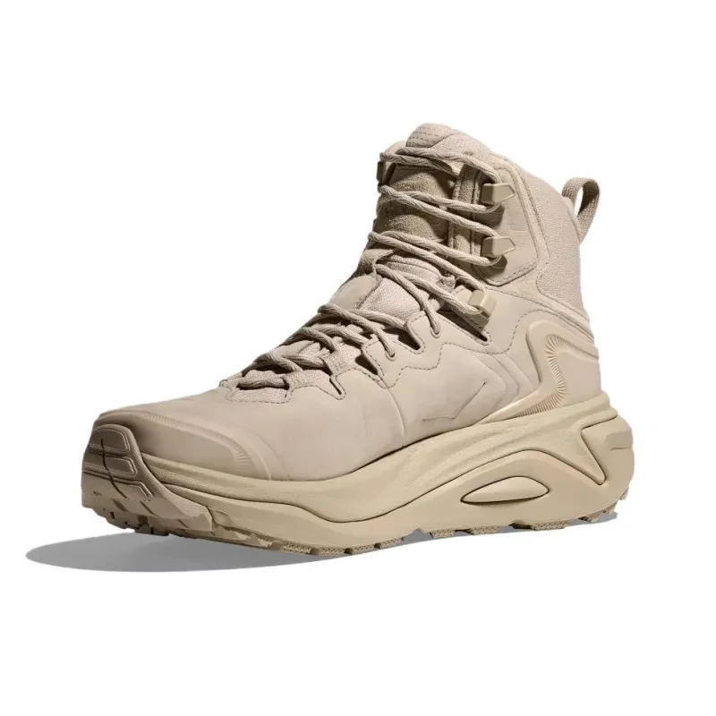 HOKA ONE ONE Kaha 3 Mid Gore Tex Raw Linen Oat Milk-3