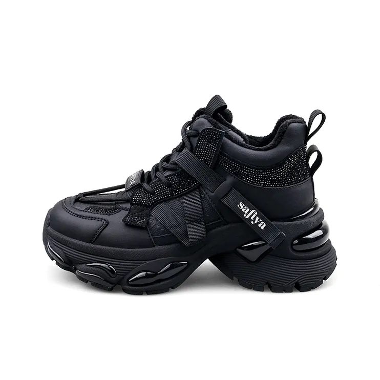 Safiya Mid Top Chunky Sneakers Women's-0