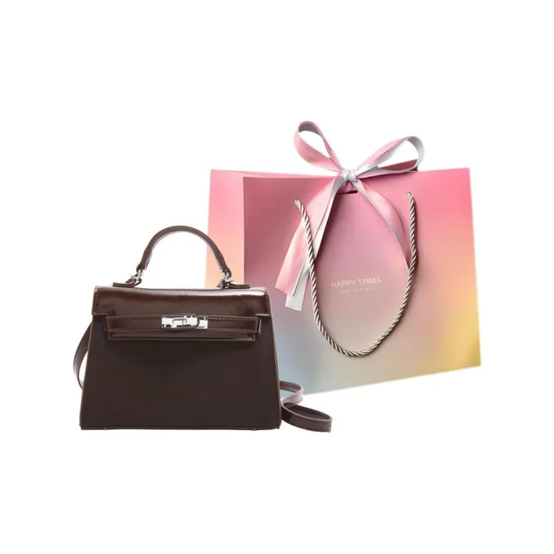 Yalu PU Handbag Regular Women's Black/Khaki/Green/Brown-9