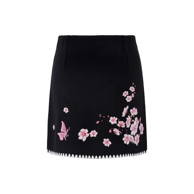 TCH Casual Short Skirts Women's Black-1