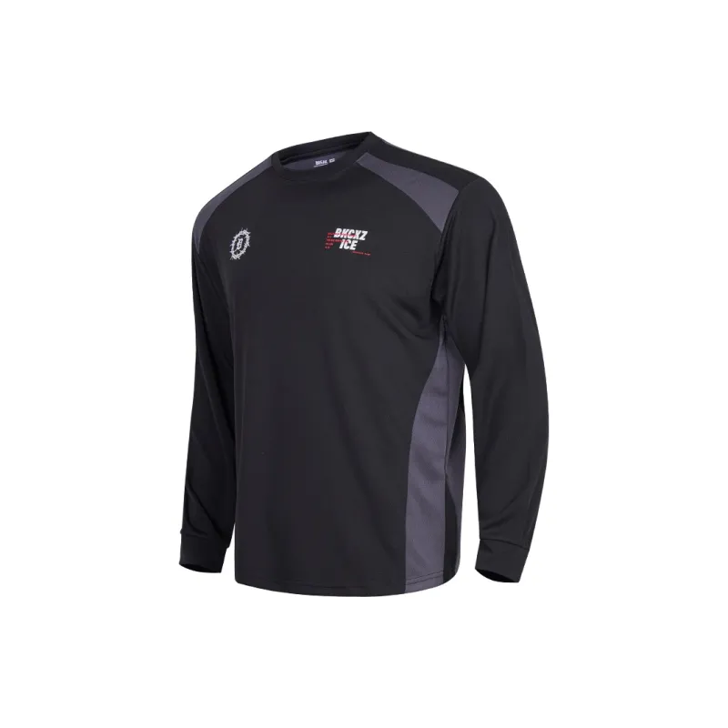BKCXZICE Long Sleeved T Shirts Men's White-5