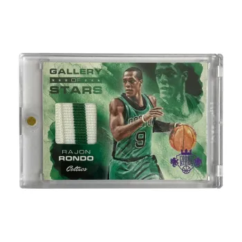 PANINI Court Kings Oil Painting Celtics Rondo Rajon Rondo Patch 07/25 Game Used Jersey Card Pass Sports Cards 1 Pc