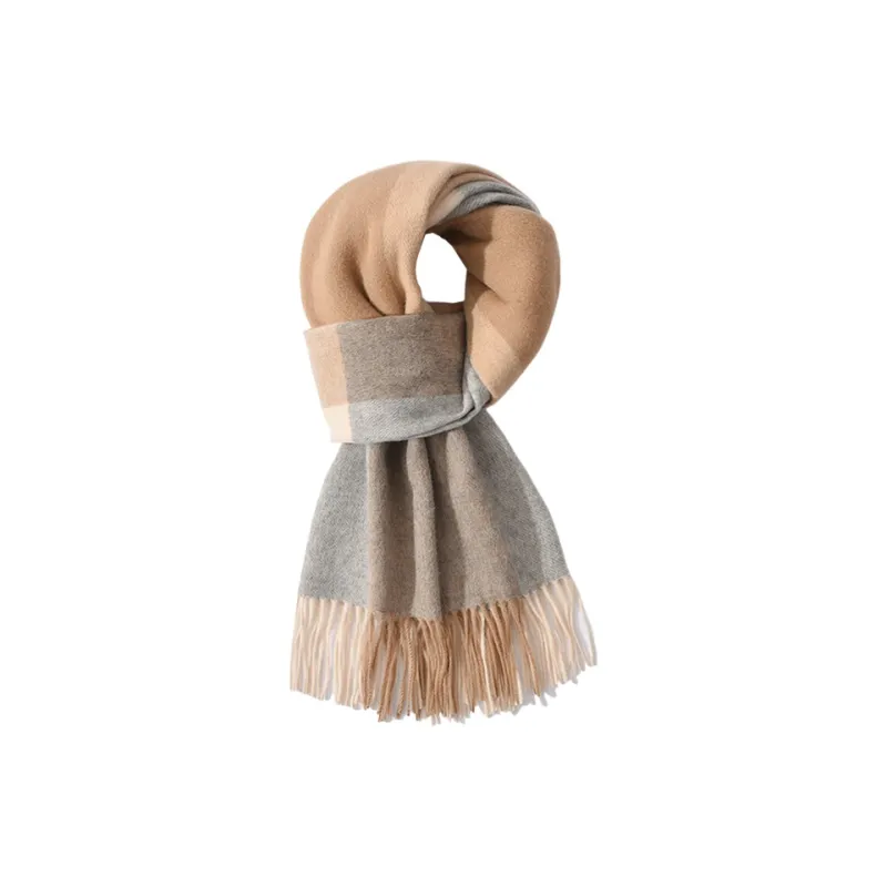 Yalu Wool Knit Scarves Unisex Gift Box Set-5