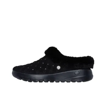 Martha Stewart x Skechers ON-THE-GO Slip-Resistant Wrap-toe Slippers Women's Black