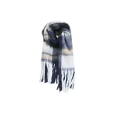 Blue White Plaid