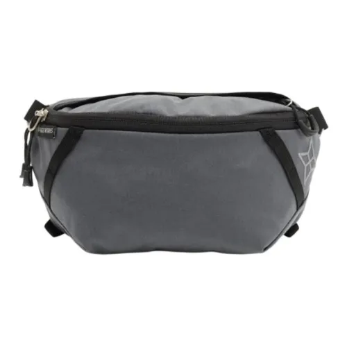 PAAGO WORKS Nylon Shoulder Bag Medium Size Unisex Urban Gray