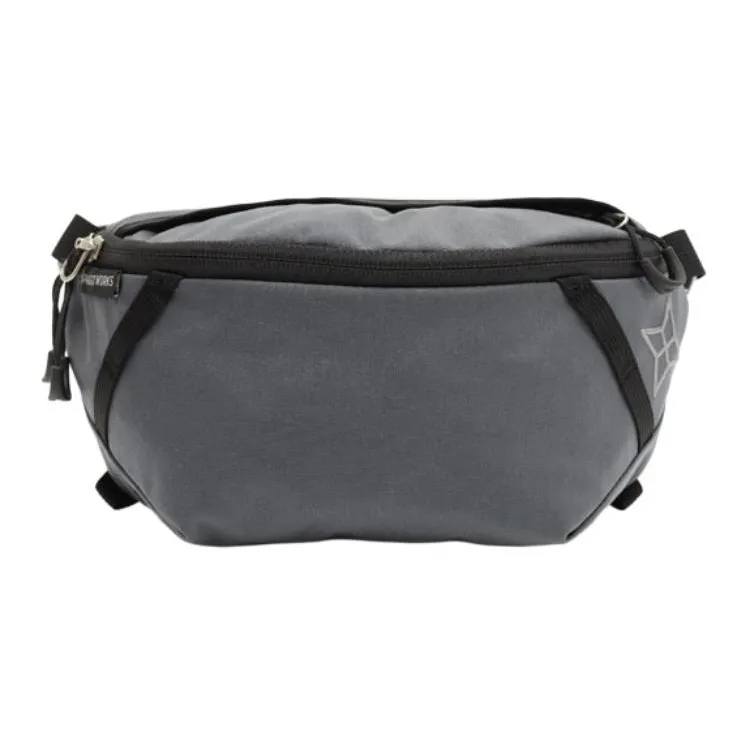 PAAGO WORKS Nylon Shoulder Bag Medium Size Unisex Urban Gray-0
