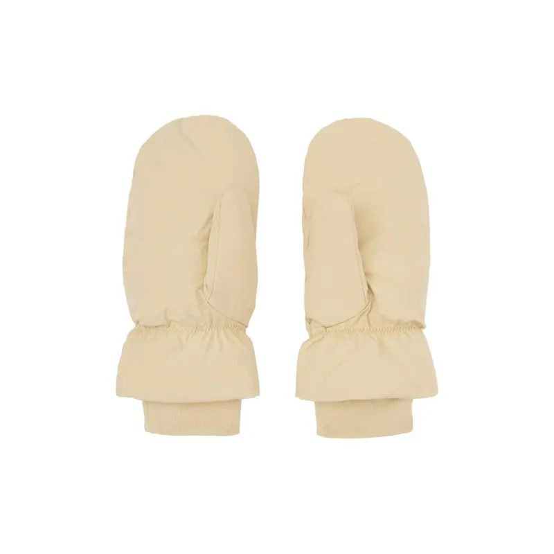 HOLZWEILER Duck Down Gloves Women's Beige-1