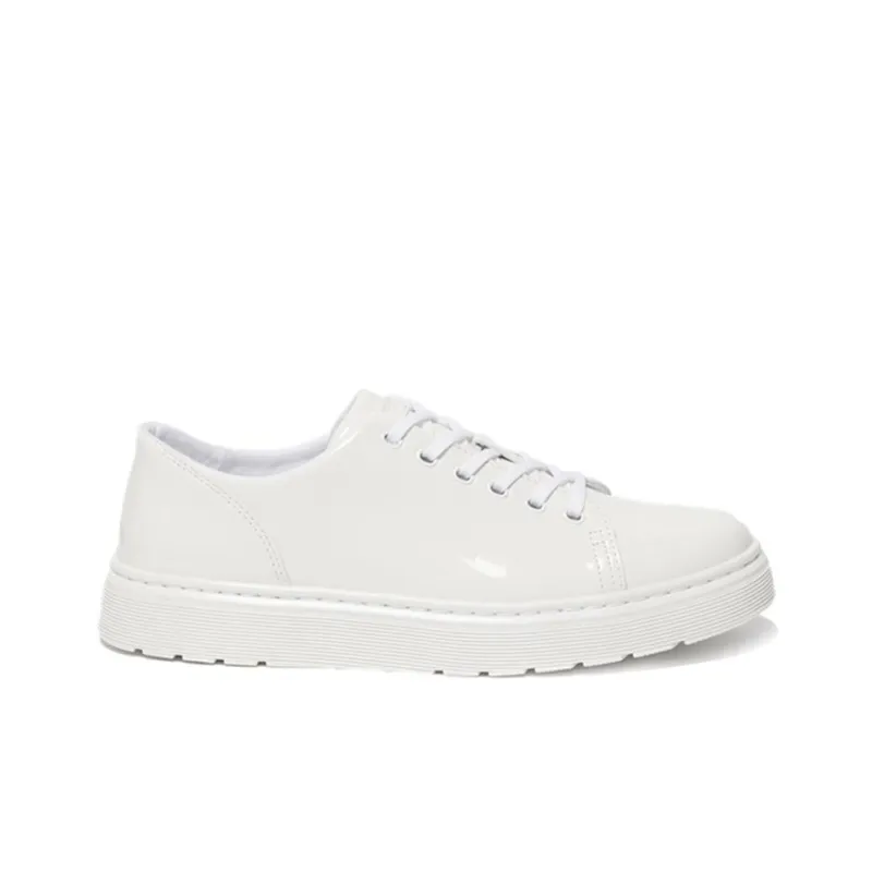 Dr.Martens Dante Patent Impact-Resistant Quick-Drying Wear-Resistant Low-Top Skateboard Shoes Women's White-1