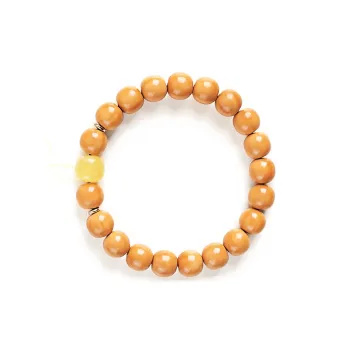 MY Monkey Head Walnut Bracelets Unisex