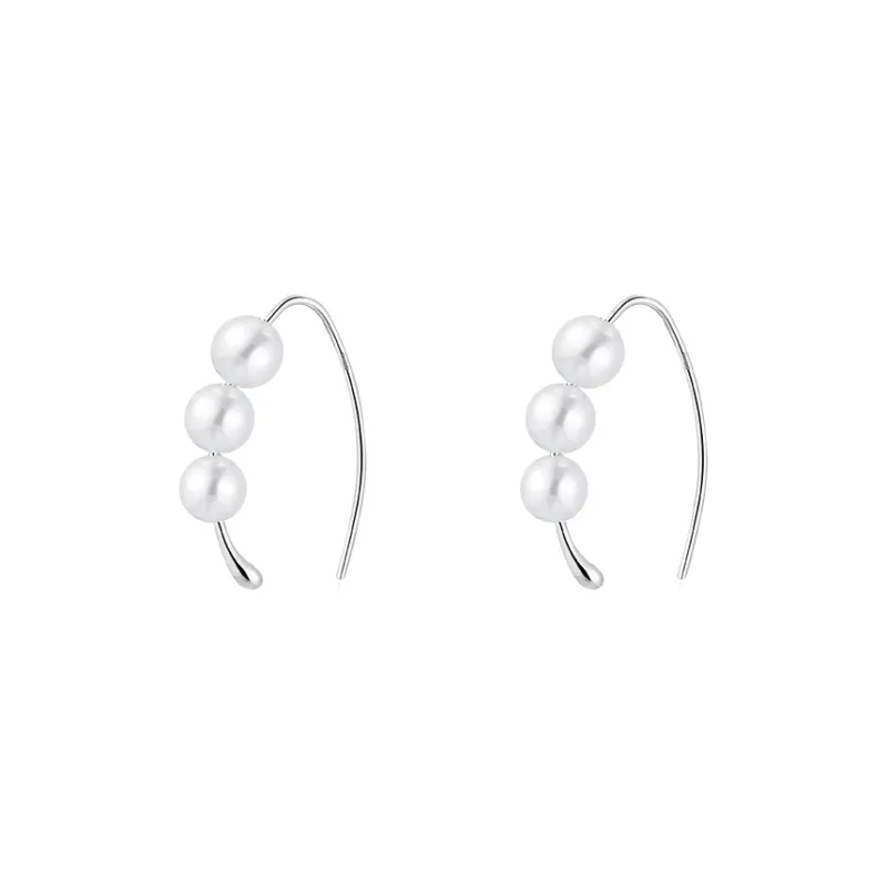 EAR PARTNER 999 Fine Silver Earrings Women's-0