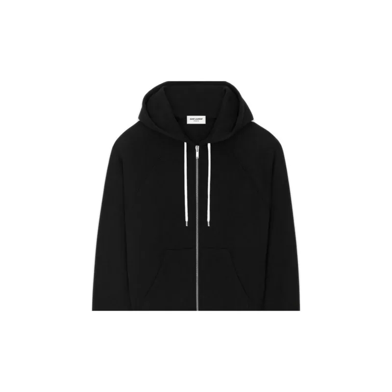 SAINT LAURENT Cotton Hooded Jacket-4