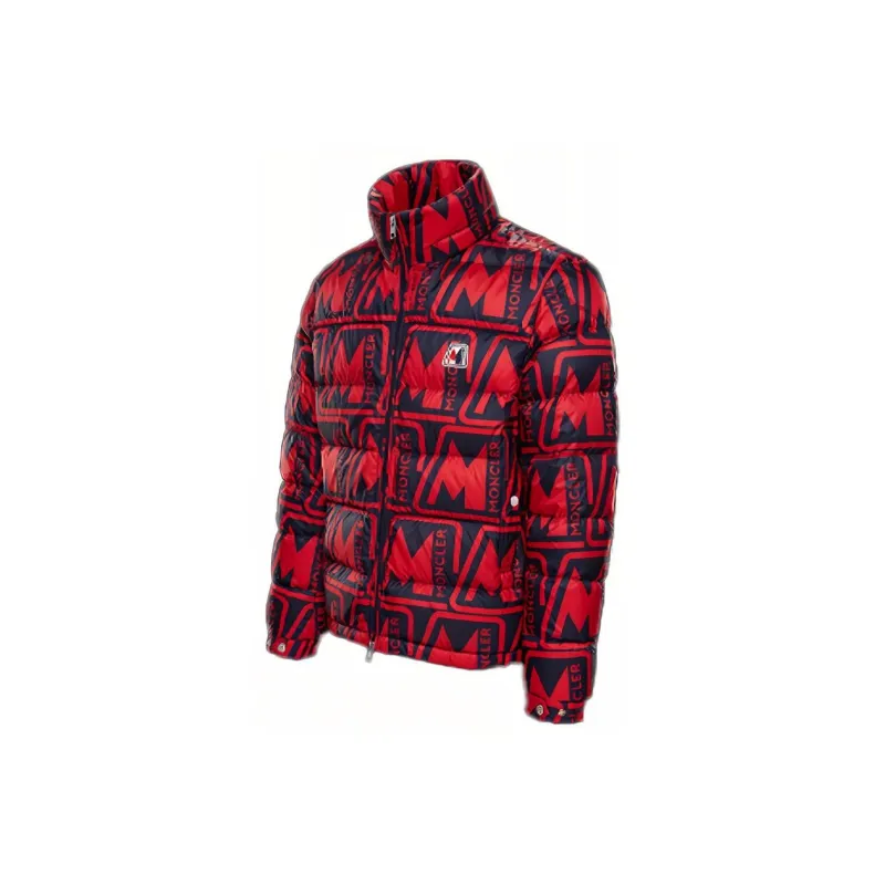 Moncler Down Jackets Men Red-2