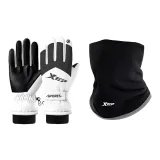 White-Fall Winter Thermal Set[Glove+Scarf]