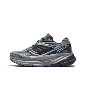 Saucony Anti Slip Wear Resistant Low Top Casual Shoes Unisex Gray