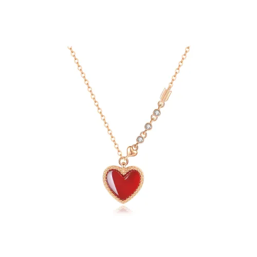 CHIEMOT Agate Jade Necklaces Women's