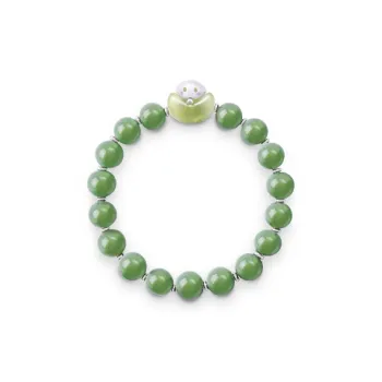 BAODEYI Serpentine Jade Bracelets Unisex