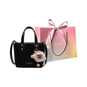Yalu Plush Shoulder Bag Crossbody Bag Handbags Women's Black/Burgundy/Dark Brown/Coffee