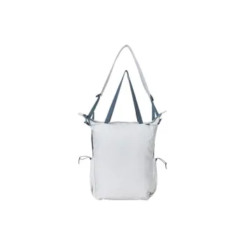 Anta Variety Training Collection Recycled Nylon Portable Crossbody Backpack Shoulder Bag Unisex Light Cyan Gray