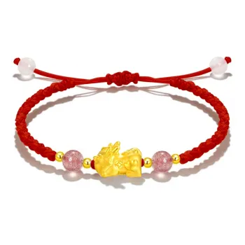 Zocai Gold Bracelet Unisex
