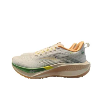 Erke Cushioning Lightweight Low Top Sprint Running Shoes Women's Microcrystalline White Jade With A Slight Hue