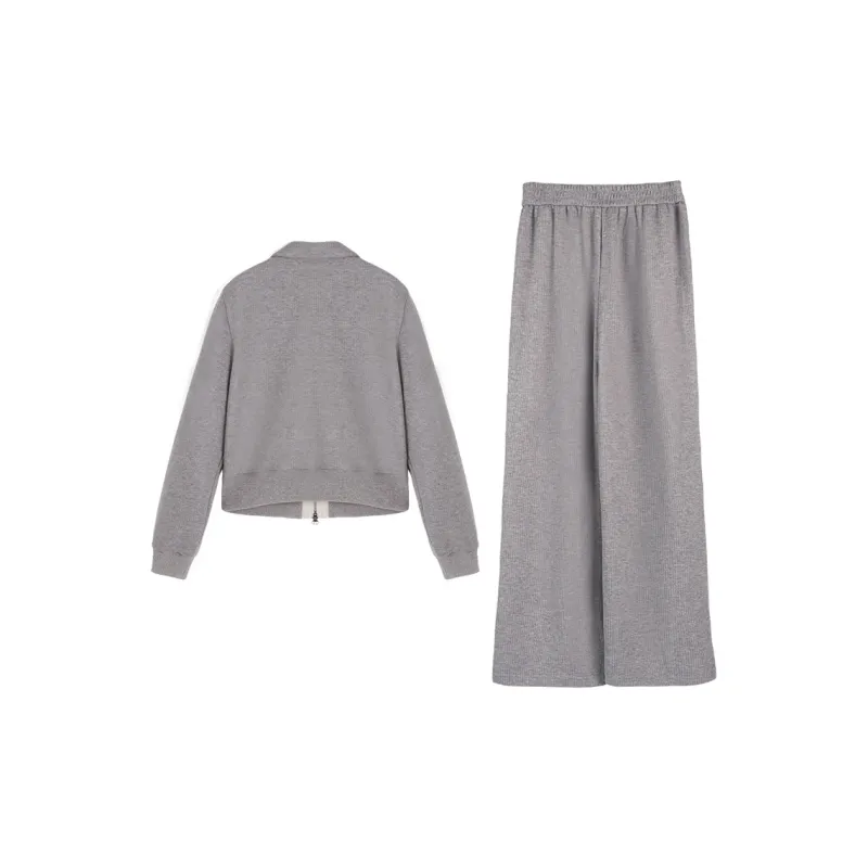 XIANGYING Casual Suit Women's Gray-1