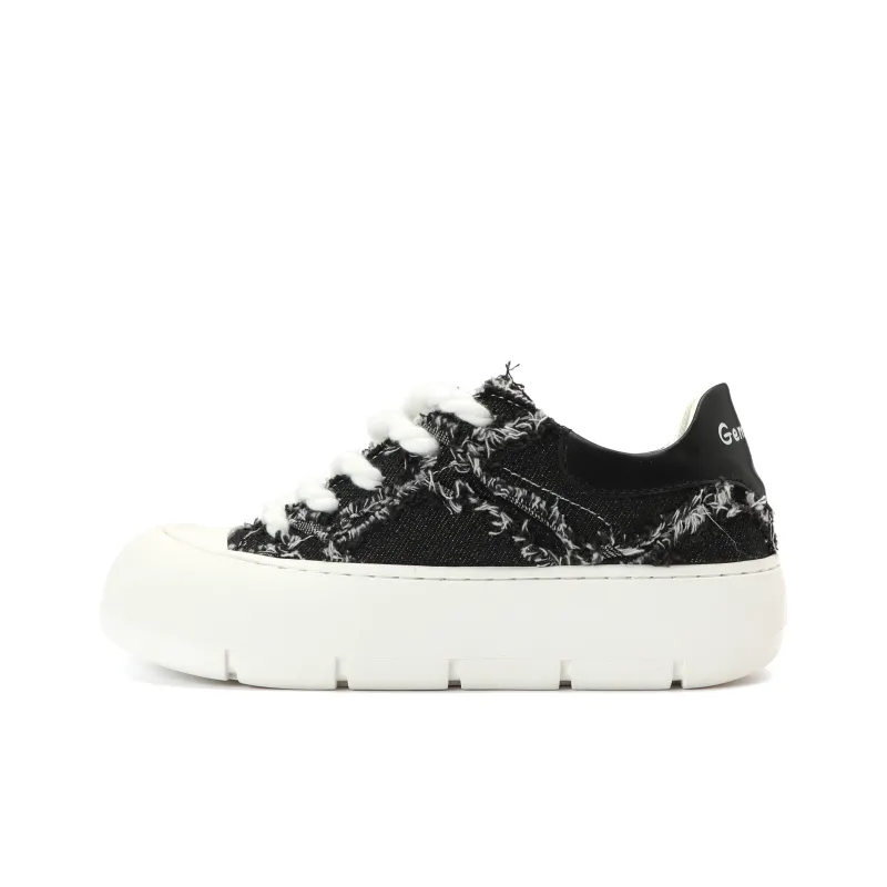 PES PANDA Gemini Series Cushioning Breathable Height Increasing Low-Top Skateboard Shoes Unisex-0