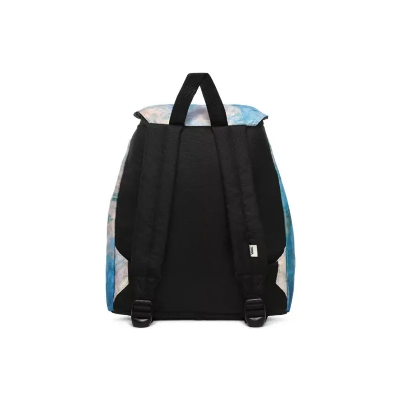 Vans × MoMA Monet Collaboration Polyester Backpack Regular Unisex Blue-3