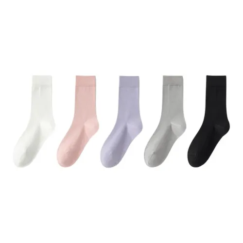 Thirteen day Season Mid Calf Socks Women's 5 Pack