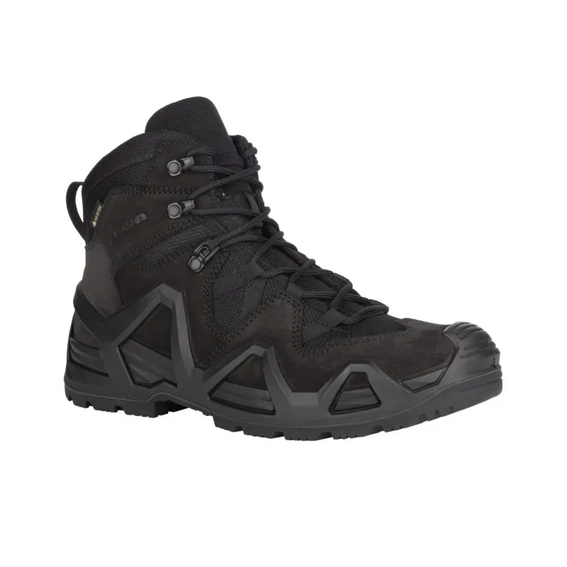 Lowa ZEPHYR Water Resistant Anti Slip And Wear Resistant Short Outdoor Boots Men's Black-2