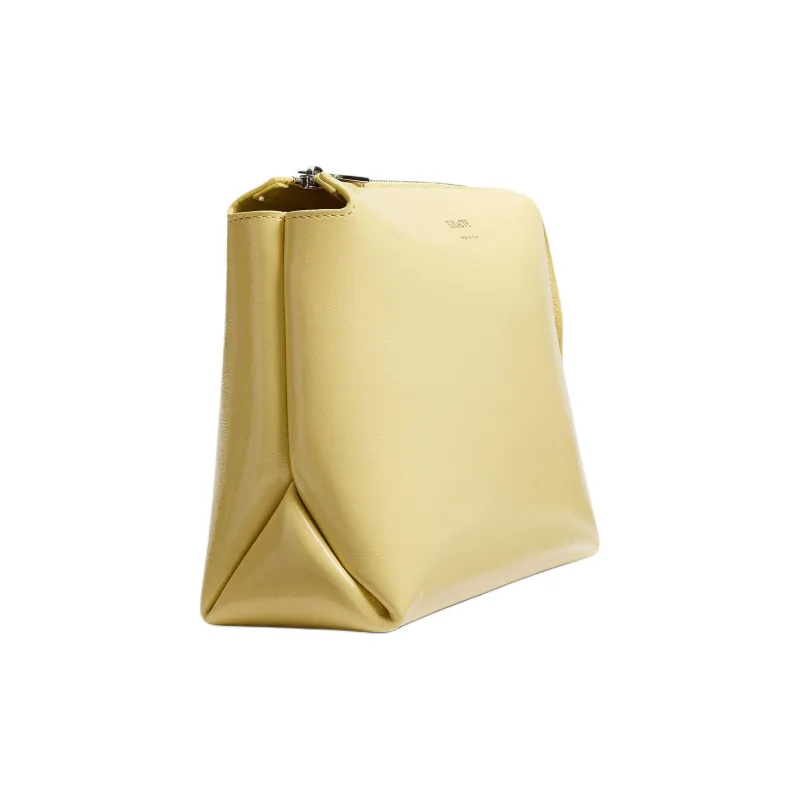 KHAITE Calfskin Clutch Women's Light Yellow-2