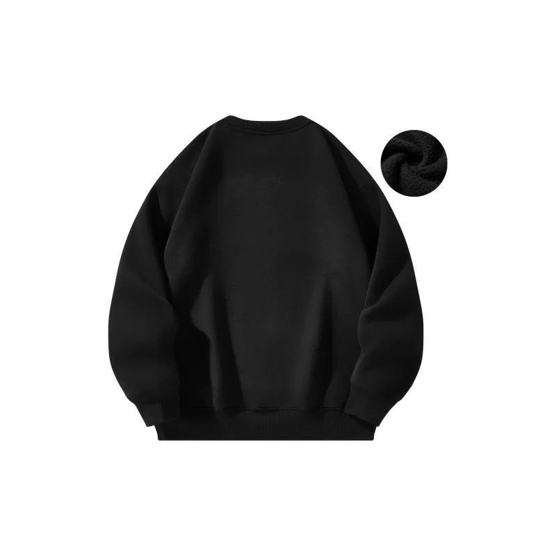 SESAME STREET Sweatshirt Thickened And Fleece Lined Optional Unisex-30
