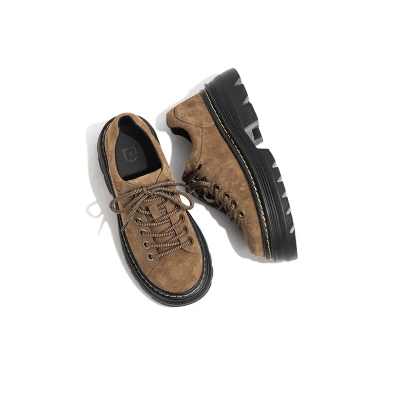 Old Meow Casual Single Shoes Women's Camel-3
