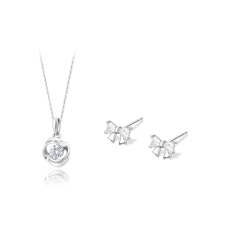 LUCA Sterling Silver S999 Silver Necklaces Women's-8