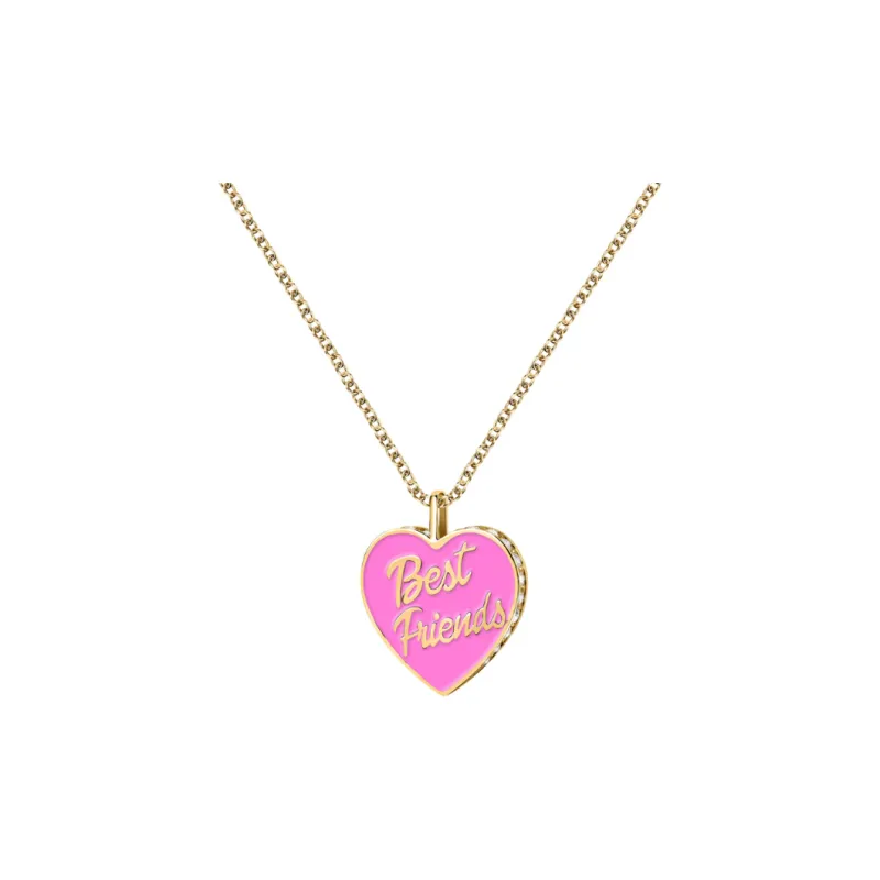 CHIARA FERRAGNI Steel Necklaces Women's Pink-0
