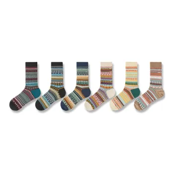 YOOKA Mid Calf Socks Unisex Combo Set