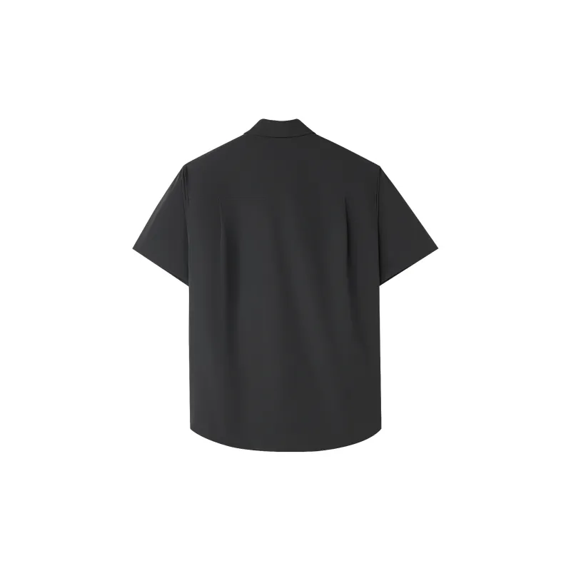 HLA Shirts Men Black 47-1