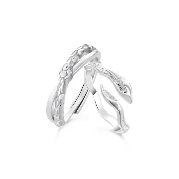 VIVIWELL S925 Silver Rings Unisex