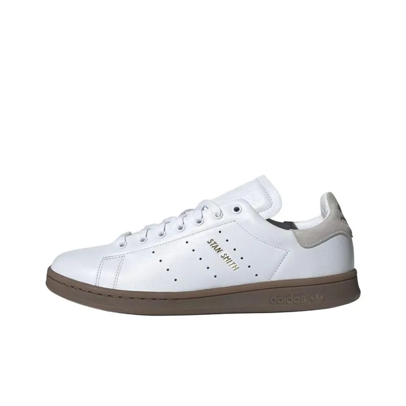 417 SLOBE x Adidas Originals STAN SMITH Durable Breathable Low Top Skateboard Shoes Men's White-0