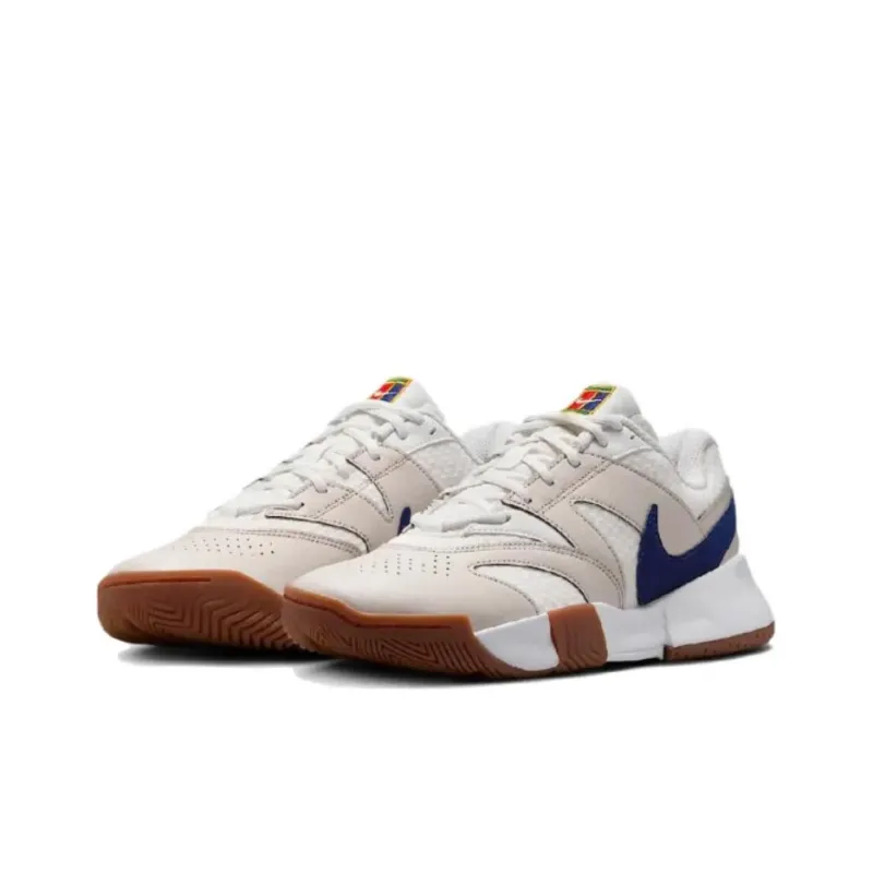 Nike Court Lite 4 Summit White Light Bone White Binary Blue Women's-2