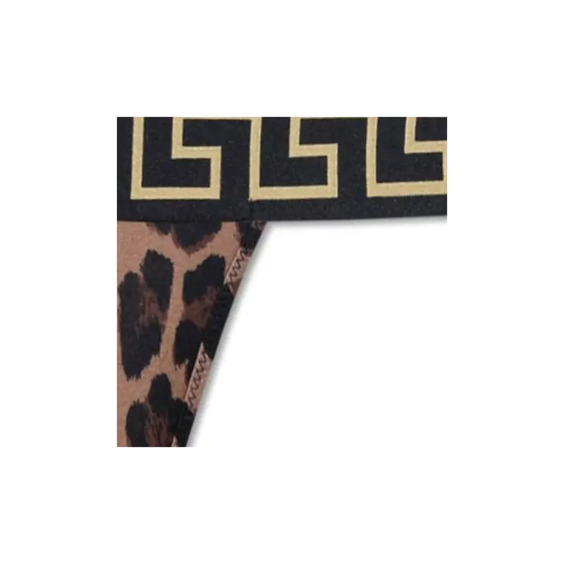 VERSACE Animal Printed Thongs-2