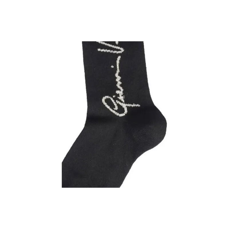 VERSACE Mid-Calf Socks Women's 1 Pack Black-3