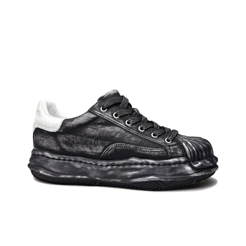 Year By Year Height Increasing Low Top Skateboard Shoes Men's-2