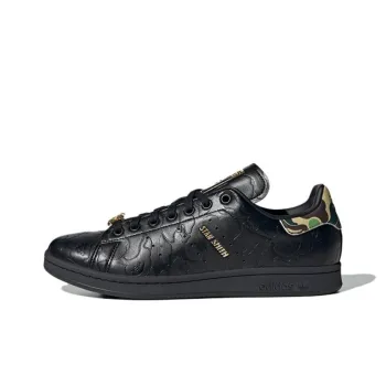Adidas Originals Stan Smith Bape 30th Anniversary Black