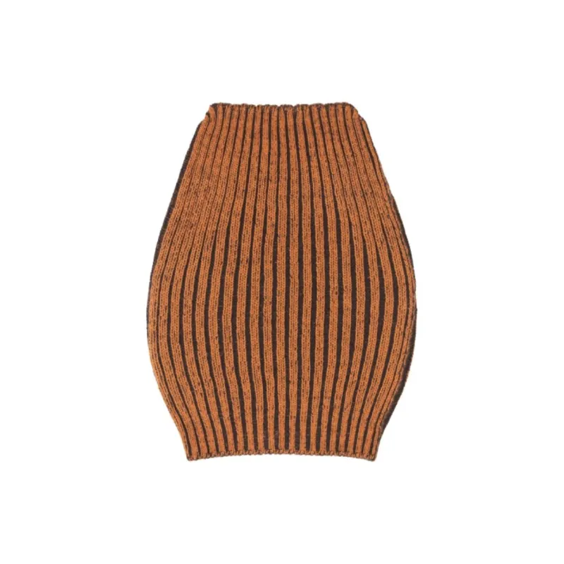ISSEY MIYAKE Wool Beanies Men's Orange/Brown/Green/Blue-0