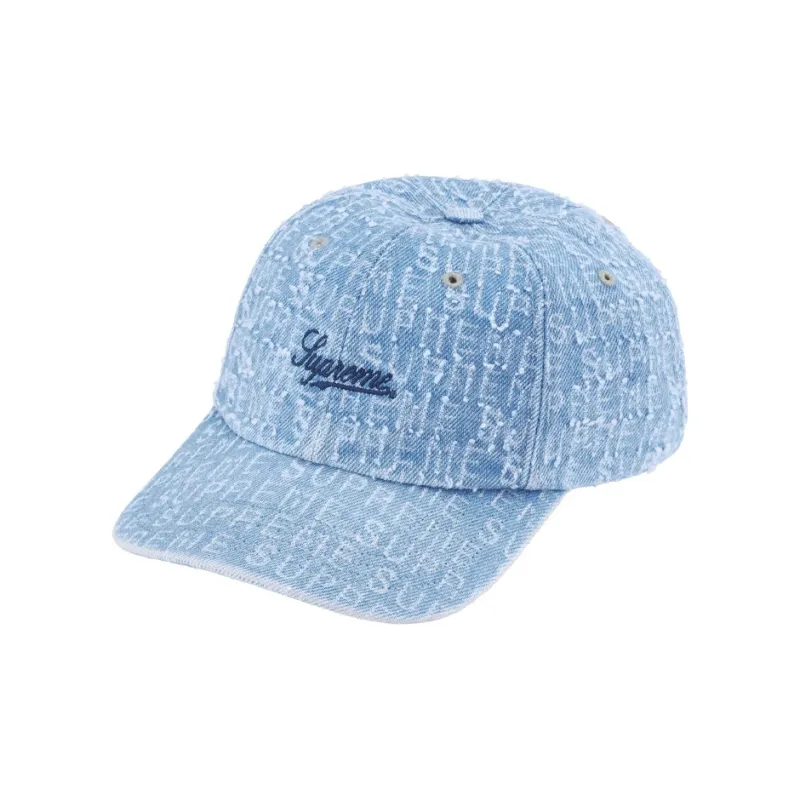 Supreme Needle Punch Denim 6 Panel-1