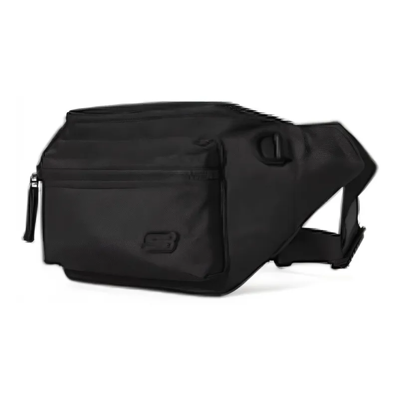 Skechers Fabric Fanny Pack Regular Unisex Carbon Black-1