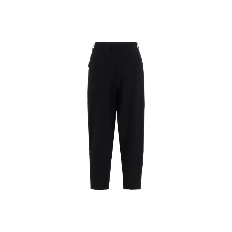 Yohji Yamamoto Y's For Men FW24 Casual Pants Men's Black-1